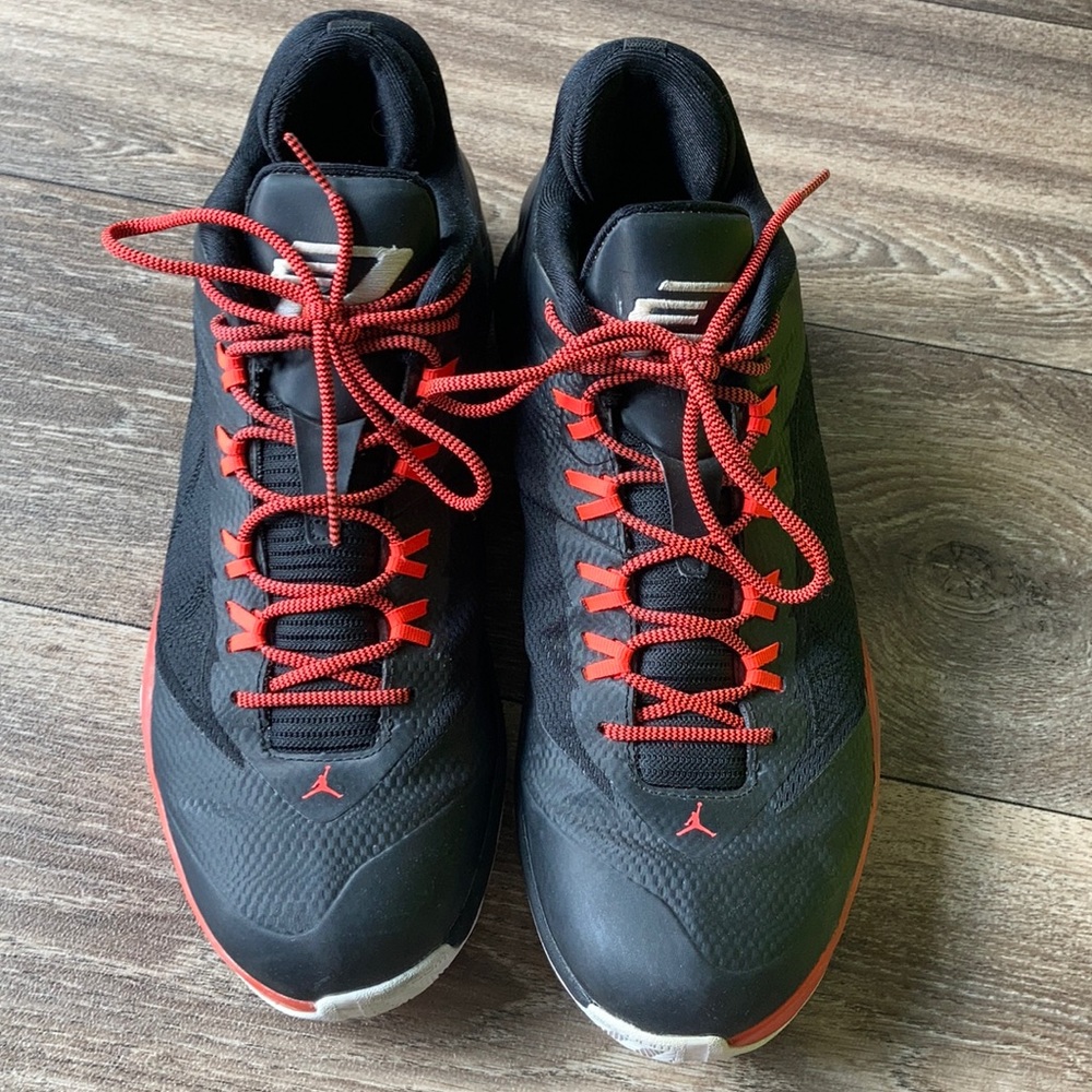 Nike Jordan CP3.VIII Black/Red size 10 - Picture 1 of 7